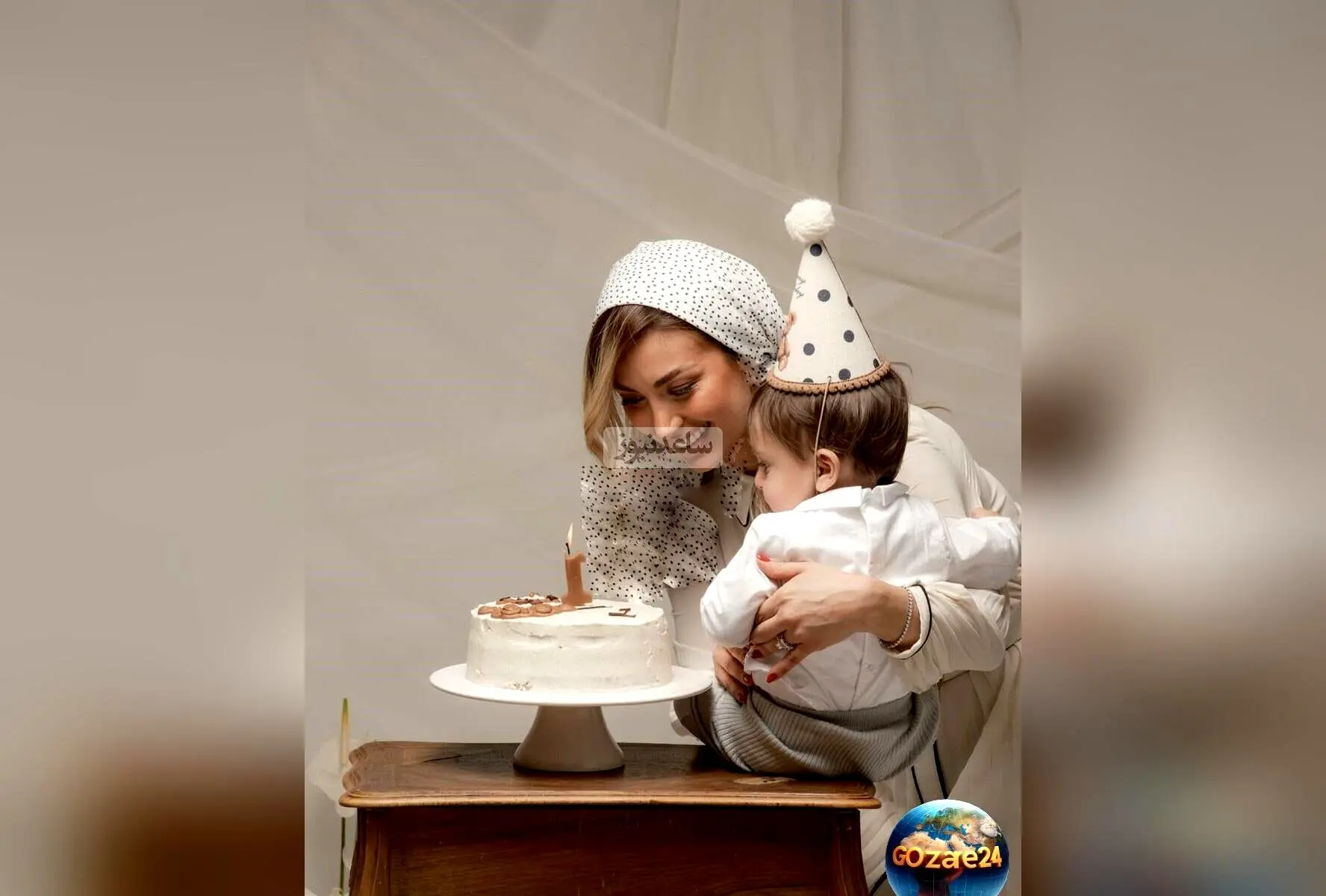 پسر کوچک بهرام رادان با ست لباس گوچی اولین واکسنش را زد + عکس‌های adorable و جذاب
