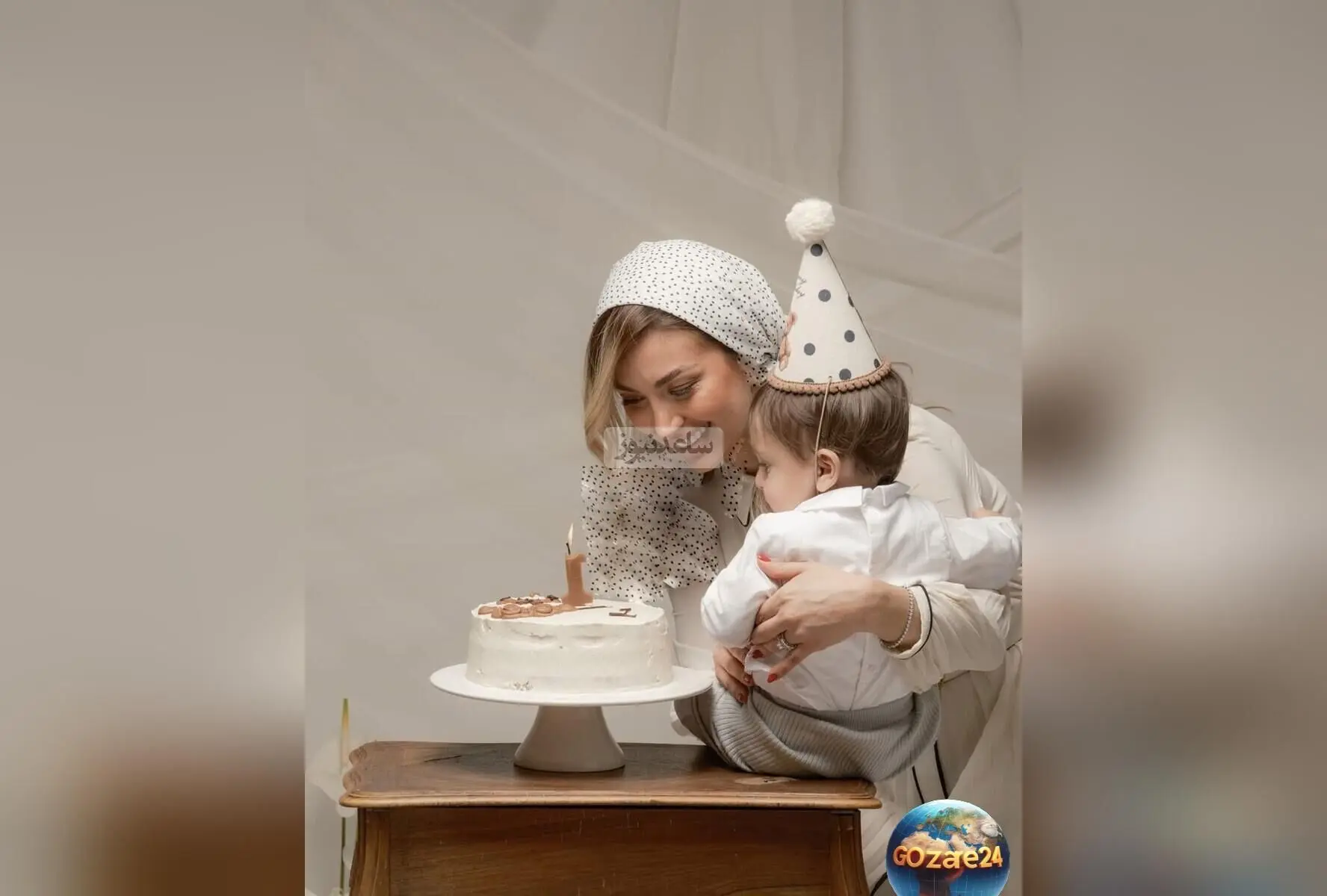 پسر کوچک بهرام رادان با ست لباس گوچی اولین واکسنش را زد + عکس‌های adorable و جذاب