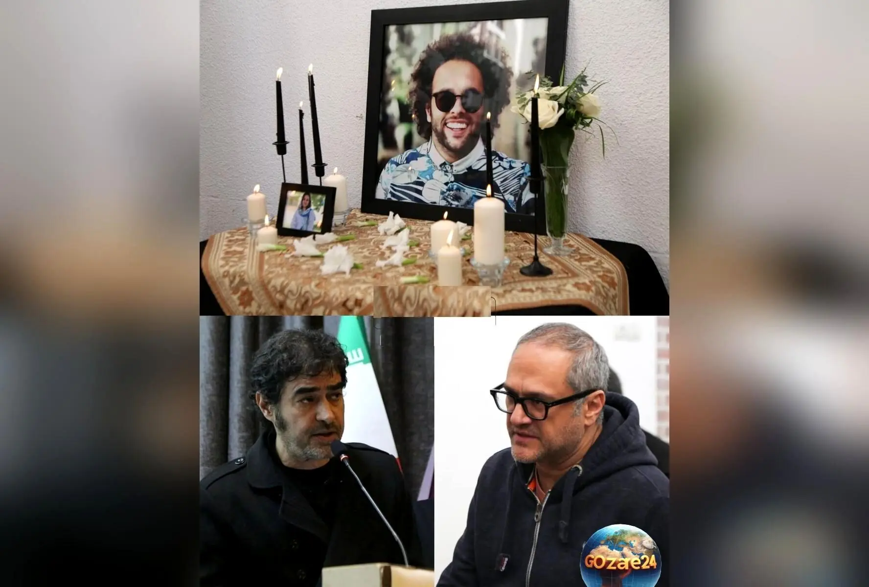 اتحاد هنرمندان و سینماگران ایرانی در مراسم یادبود زنده‌یاد جواد گنجی با حضور چهره‌های سرشناس