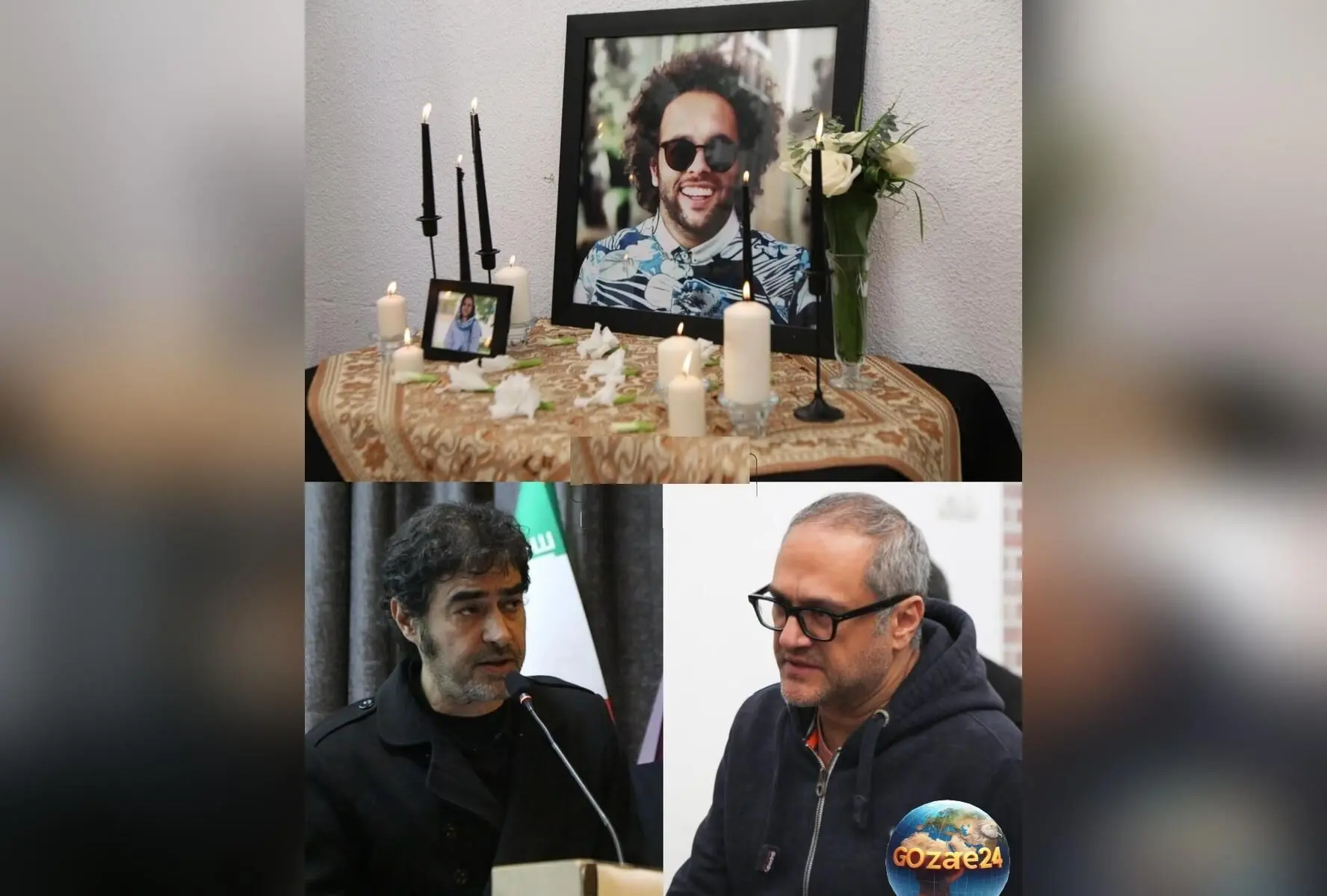 اتحاد هنرمندان و سینماگران ایرانی در مراسم یادبود زنده‌یاد جواد گنجی با حضور چهره‌های سرشناس