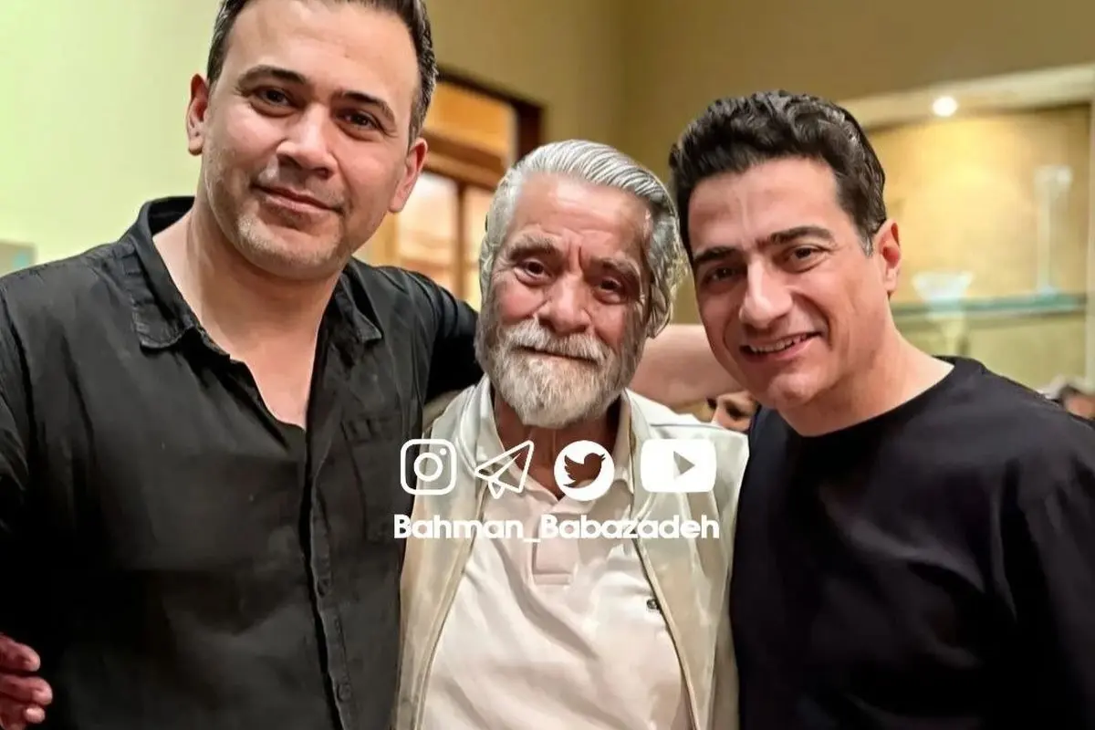 لحظات فراموشنشدنی از دیدار بهروز وثوقی و همایون شجریان در کنسرت سانفرانسیسکو!