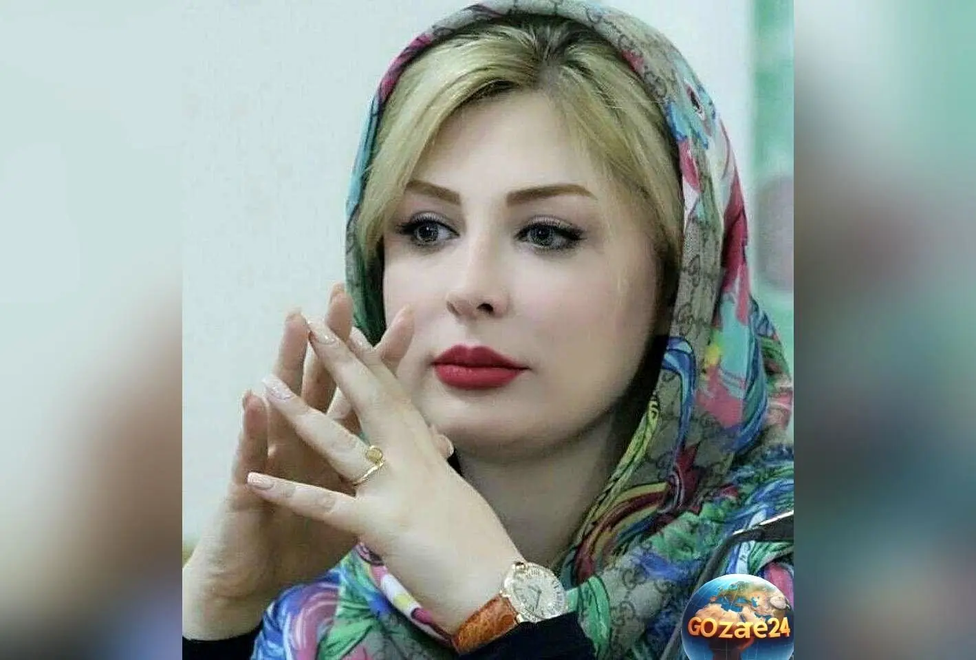 نیوشا ضیغمی در تبلیغ جواهرات با عکس جدید در صفحه اینستاگرامش