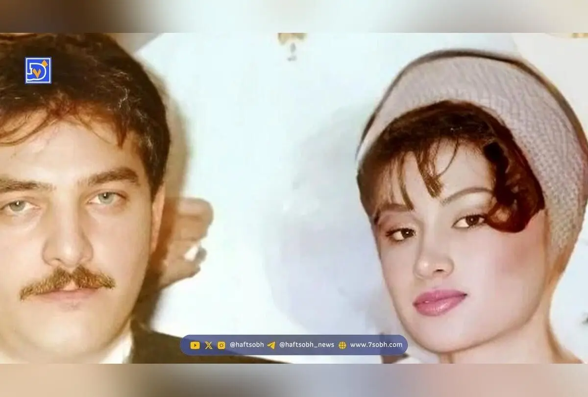 تصویر نادر و دیدنی از عروسی ساده ایرج نوذری و همسر اسپانیایی‌اش در 34 سال قبل