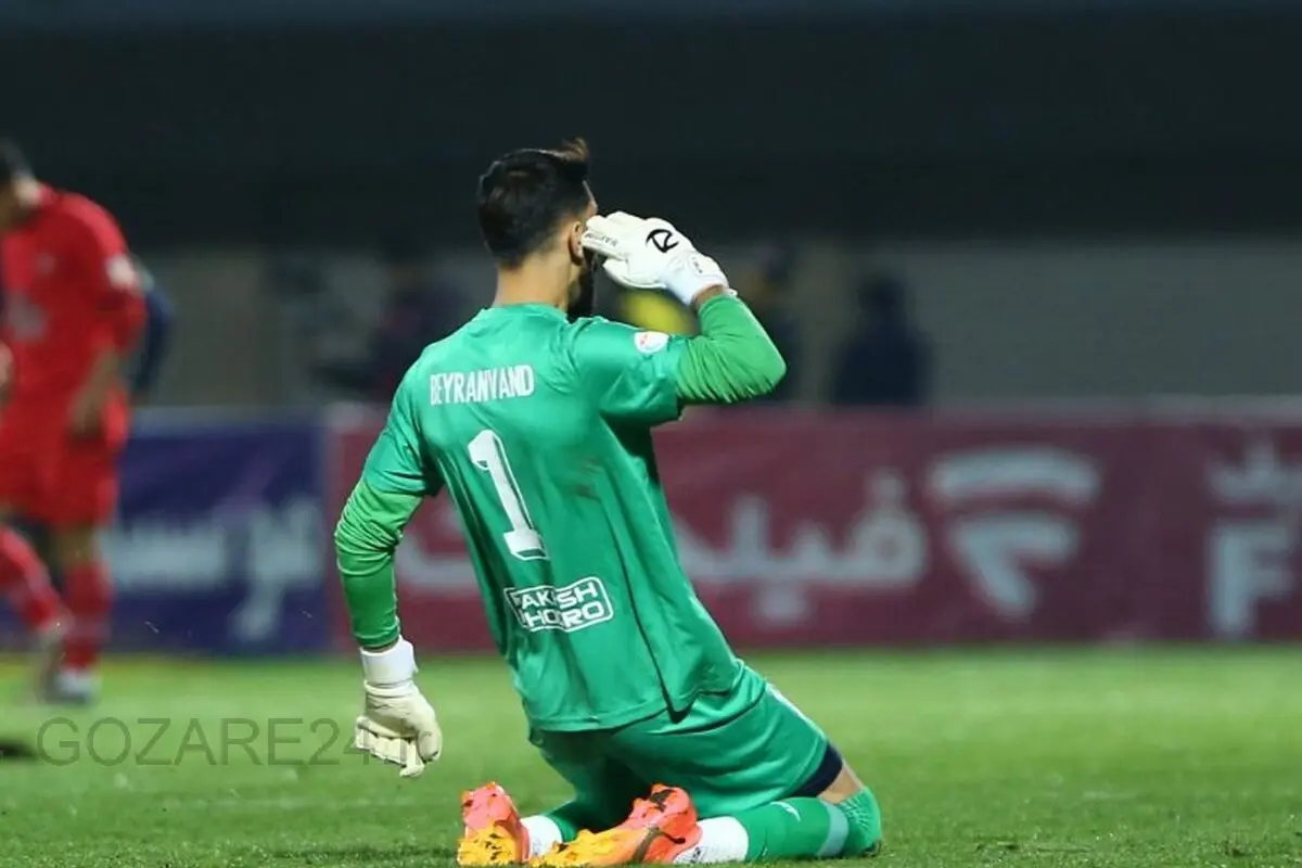 استوری معنادار علیرضا بیرانوند پس از باخت دیشب تیمش