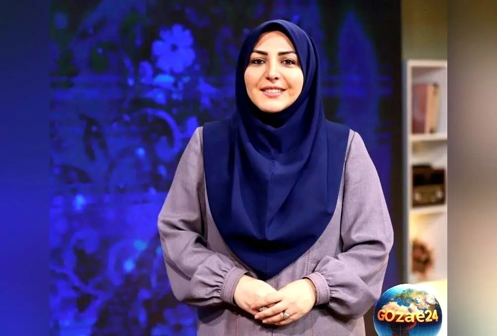 مانتوی مزونی شیک و سنگین المیرا شریفی مقدم در برنامه زنده شبکه دو سیما، نماد بانوان باوقار ایرانی