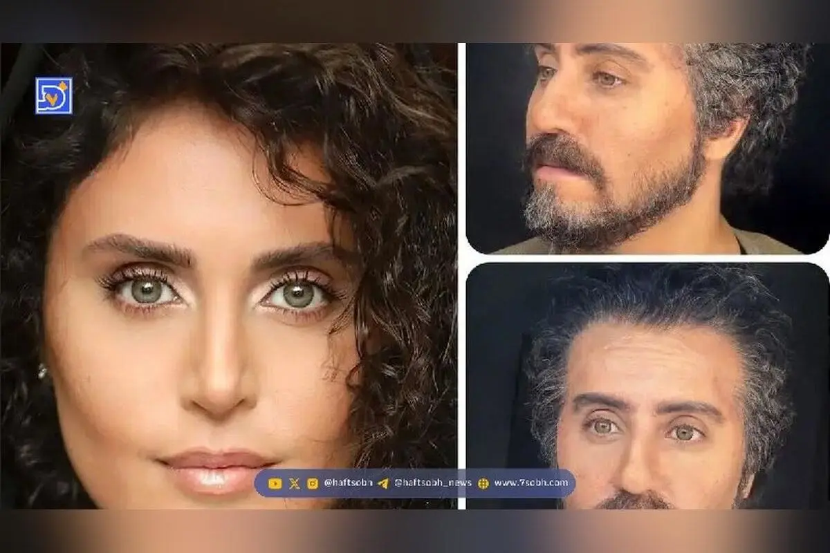 تصاویر جدید الناز شاکردوست با گریم مردانه در فیلم «کج پیله»؛ تغییر چهره بی‌نظیر و جزئیات پشت صحنه