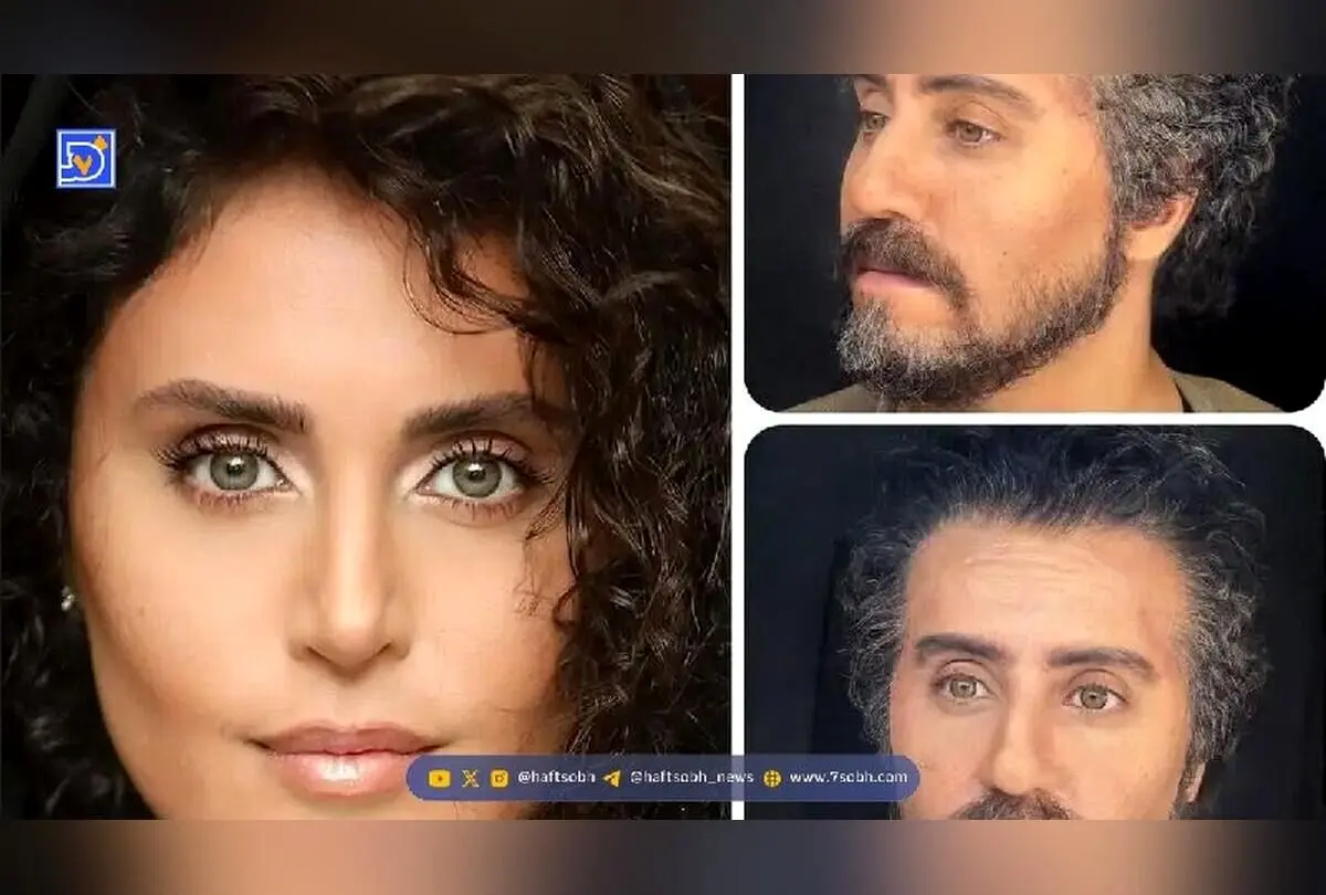 تصاویر جدید الناز شاکردوست با گریم مردانه در فیلم «کج پیله»؛ تغییر چهره بی‌نظیر و جزئیات پشت صحنه