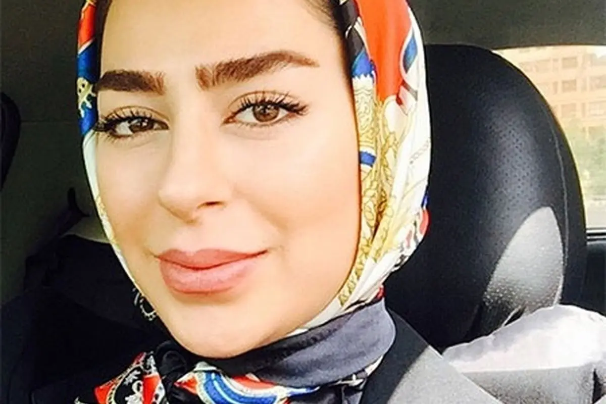 تصویر باورنکردنی از سمانه پاکدل با استایل دهه ۶۰ و گریم خاص، ابروهای پیوندی و سبیل!