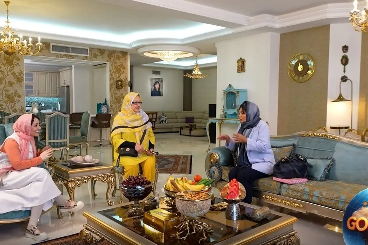 مریم امیرجلالی در شام ایرانی شوخیهای تند درباره حوریه مقدم و اخلاق خانگی او را برملا کرد!