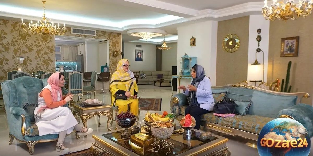 مریم امیرجلالی در شام ایرانی شوخی‌های تند درباره حوریه مقدم و اخلاق خانگی او را برملا کرد!
