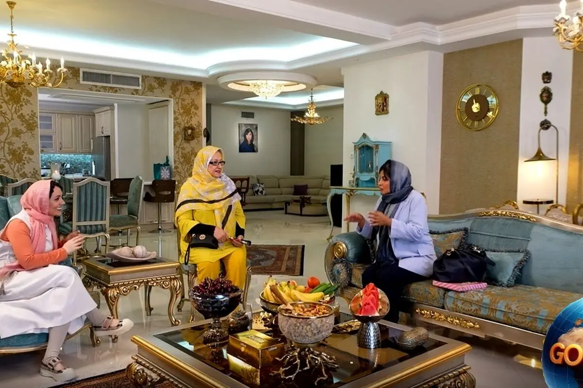 مریم امیرجلالی در شام ایرانی شوخی‌های تند درباره حوریه مقدم و اخلاق خانگی او را برملا کرد!