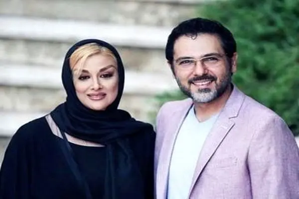عکس عاشقانه و دیدنی کوروش تهامی با همسرش در مکان زیبای طبیعی