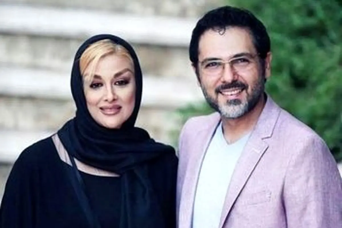 عکس عاشقانه و دیدنی کوروش تهامی با همسرش در مکان زیبای طبیعی