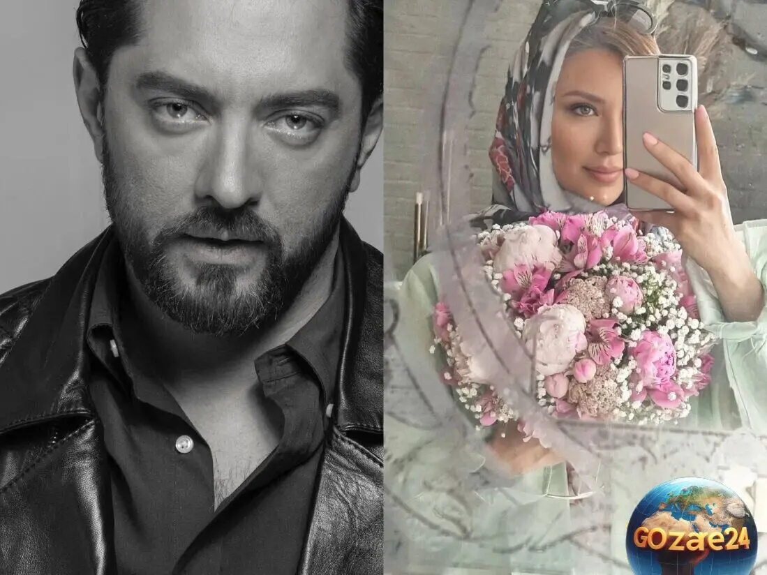 چیدمان لوکس میز خانه مینا مختاری با باکس گل‌های زیبا و دلبرانه + عکس جدید و بی‌نظیر