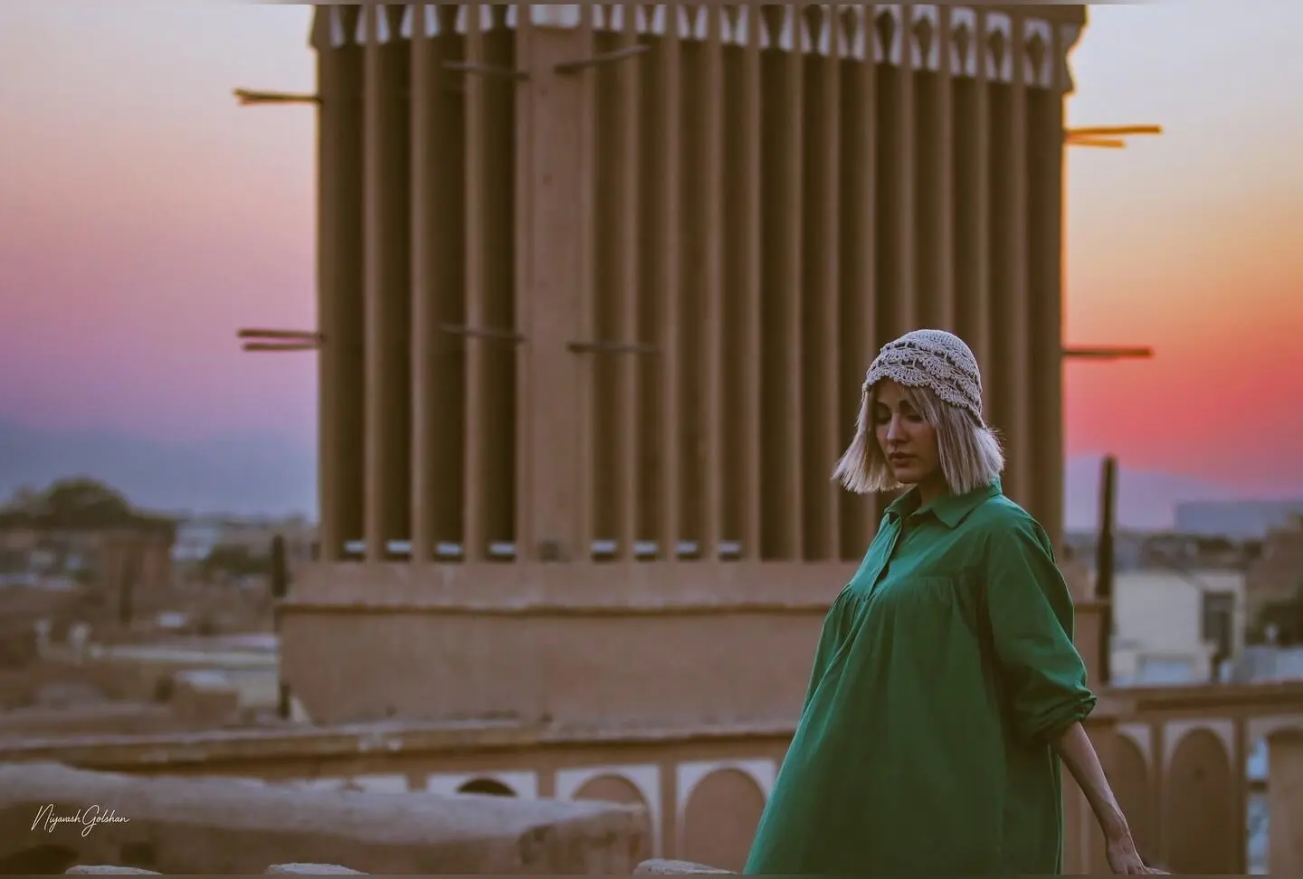 ریحانه رضی در سفر به یزد: لحظاتی شیرین و بی‌نظیر با گروه شهاب و مردم مهربان شهر تاریخی یزد