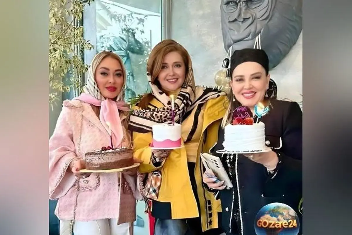 کیک‌های منحصربفرد و خلاقانه بازیگران آذرماهی با تم مینیمال، سینما و برگ‌های پاییزی در جشن تولد امسال