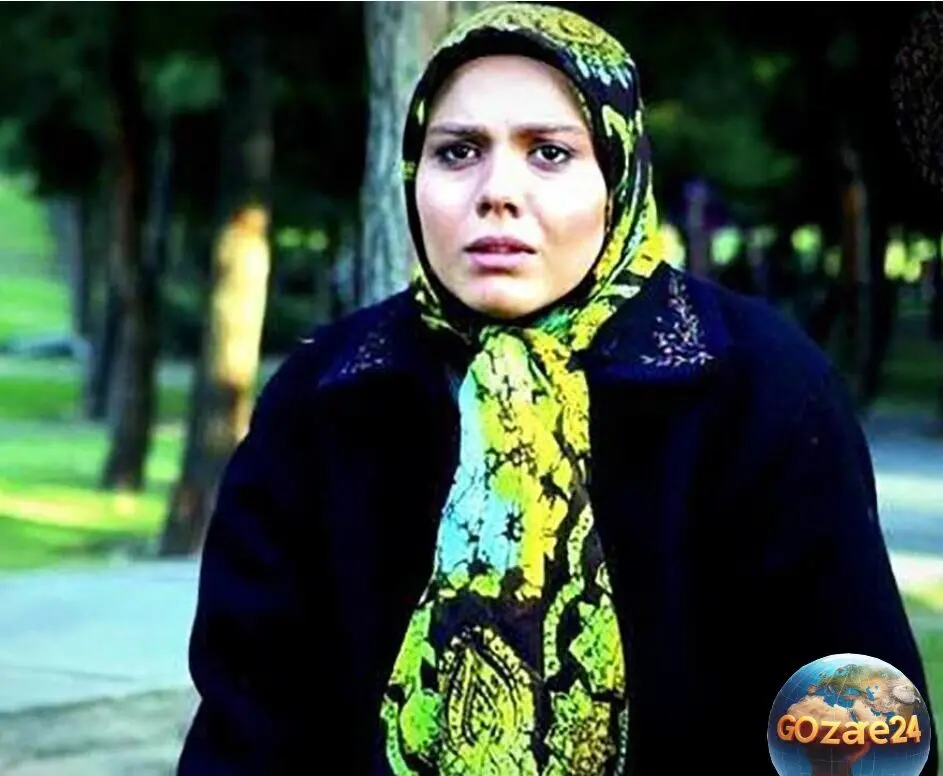 تصویر دیدنی آزاده زارعی در نقش باران با چادر گل‌گلی زیبا در سریال آوای باران + عکس جدید
