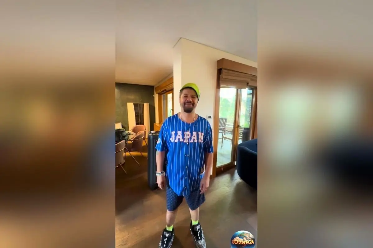 تصاویر لوکس و آرامش‌بخش ویلای 100 متری علی صادقی با تراس بهشتی، کنسول مدرن و مبلمان راحتی