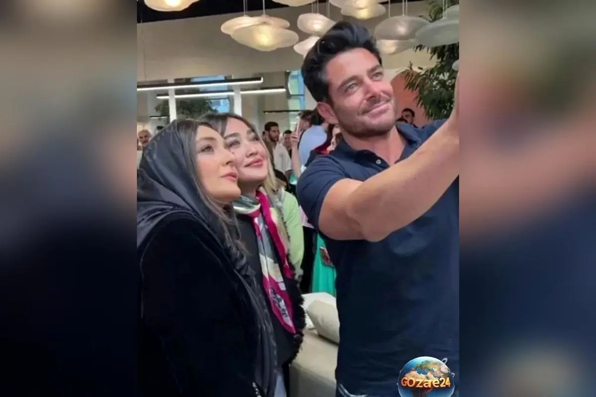 رضا گلزار و خانواده‌اش در دورهمی گرم و صمیمی با ساره بیات و دیگر چهره‌های مشهور در فضای مجازی