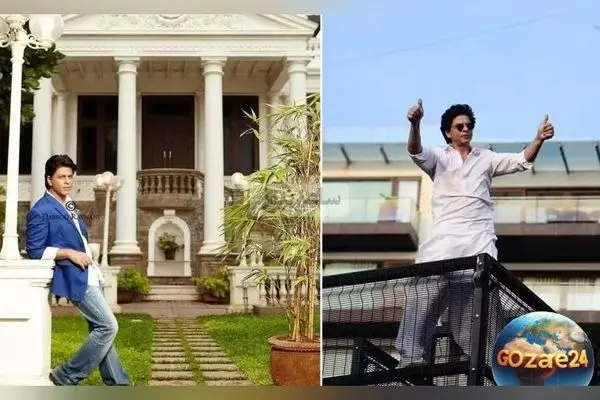 برترین گشتی در قصر لوکس و مجلل شاهرخ خان با دکوراسیون شاهانه و طراحی بی‌نظیر + ویدیو