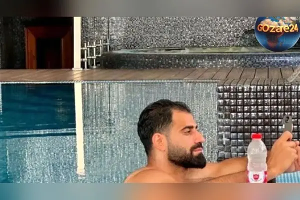 تصویر لوکس و مدرن استخر و جکوزی حسین کنعانی‌زادگان؛ نماد زندگی دنج و راحت ستاره تیم ملی فوتبال ایران