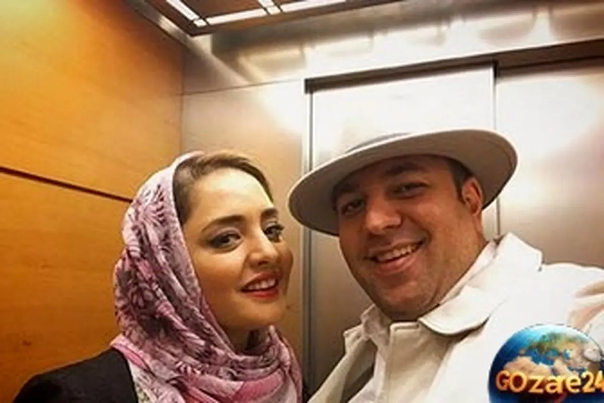 علی اوجی در جشن تولد خواهر و برادر نرگس محمدی؛ تصویر خاص و دیدنی
