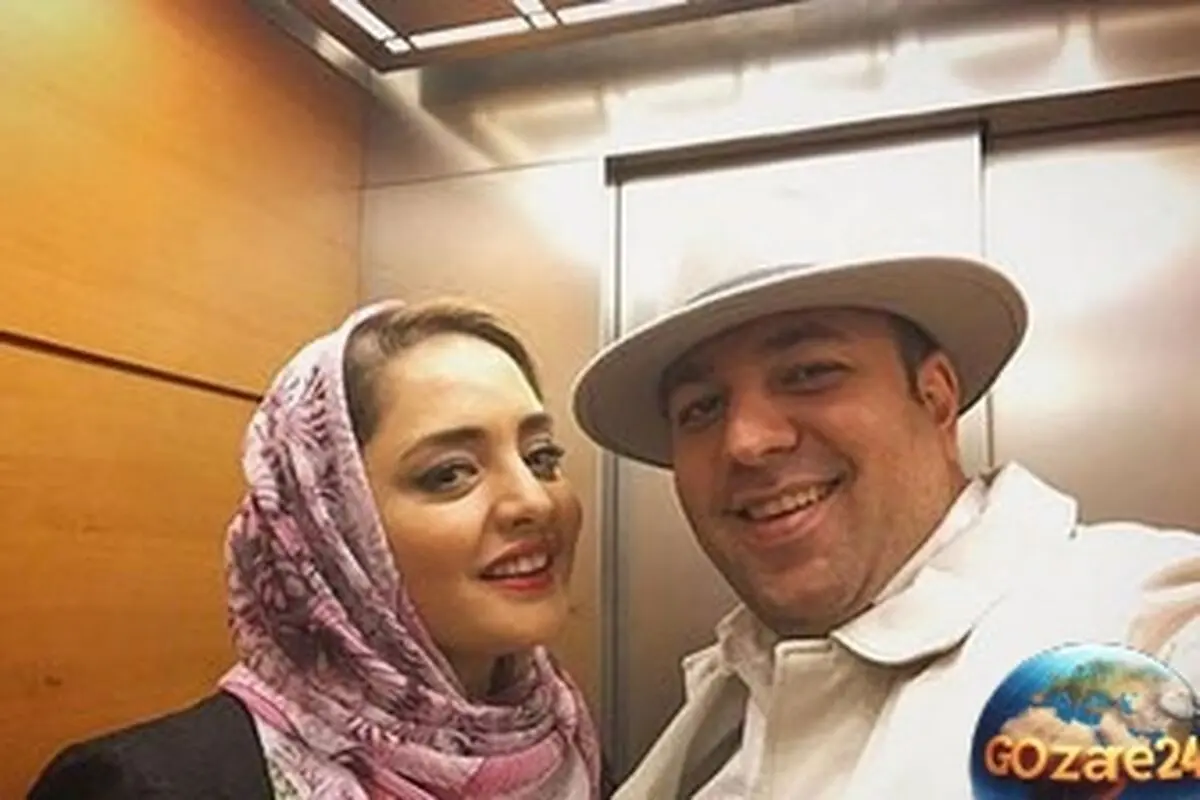 علی اوجی در جشن تولد خواهر و برادر نرگس محمدی؛ تصویر خاص و دیدنی