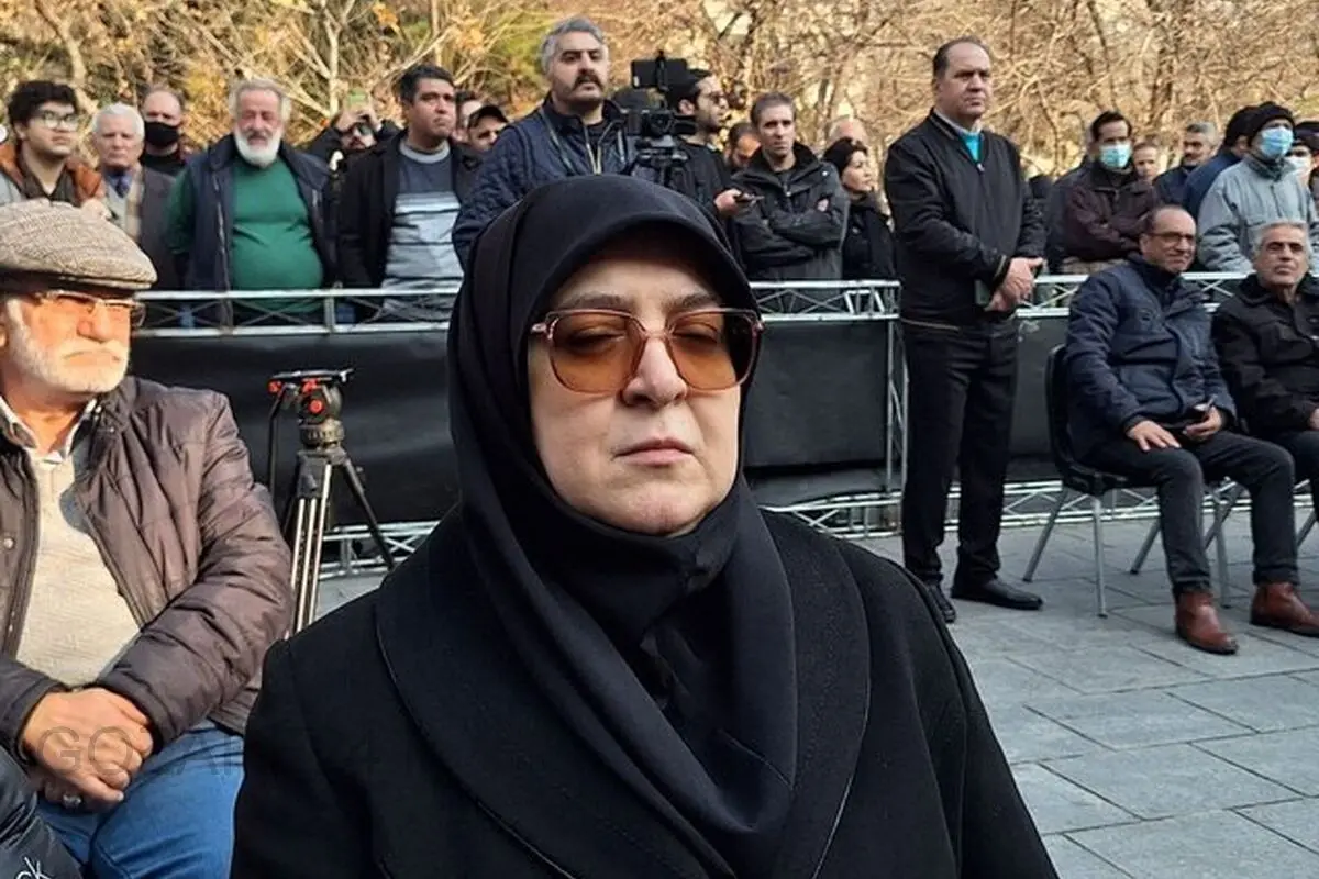 حضور سخنگوی دولت در مراسم تشییع زنده یاد استاد ژاله علو + عکس