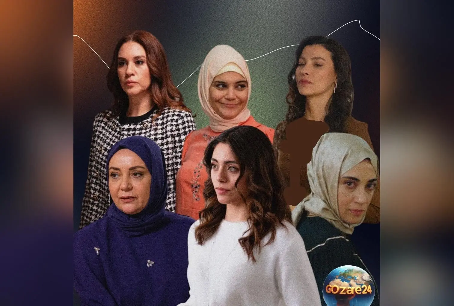 تغییر چهره بازیگران محجبه سریال شربت زغال اخته در واقعیت + عکس‌های قبل و بعد