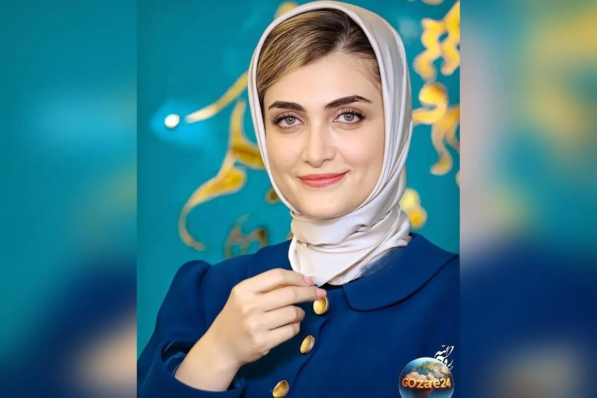 عکس هنری الناز ملک در کنار دیوار پر از گل با استایل متفاوت | بازیگر سقوط در نمایی خاص