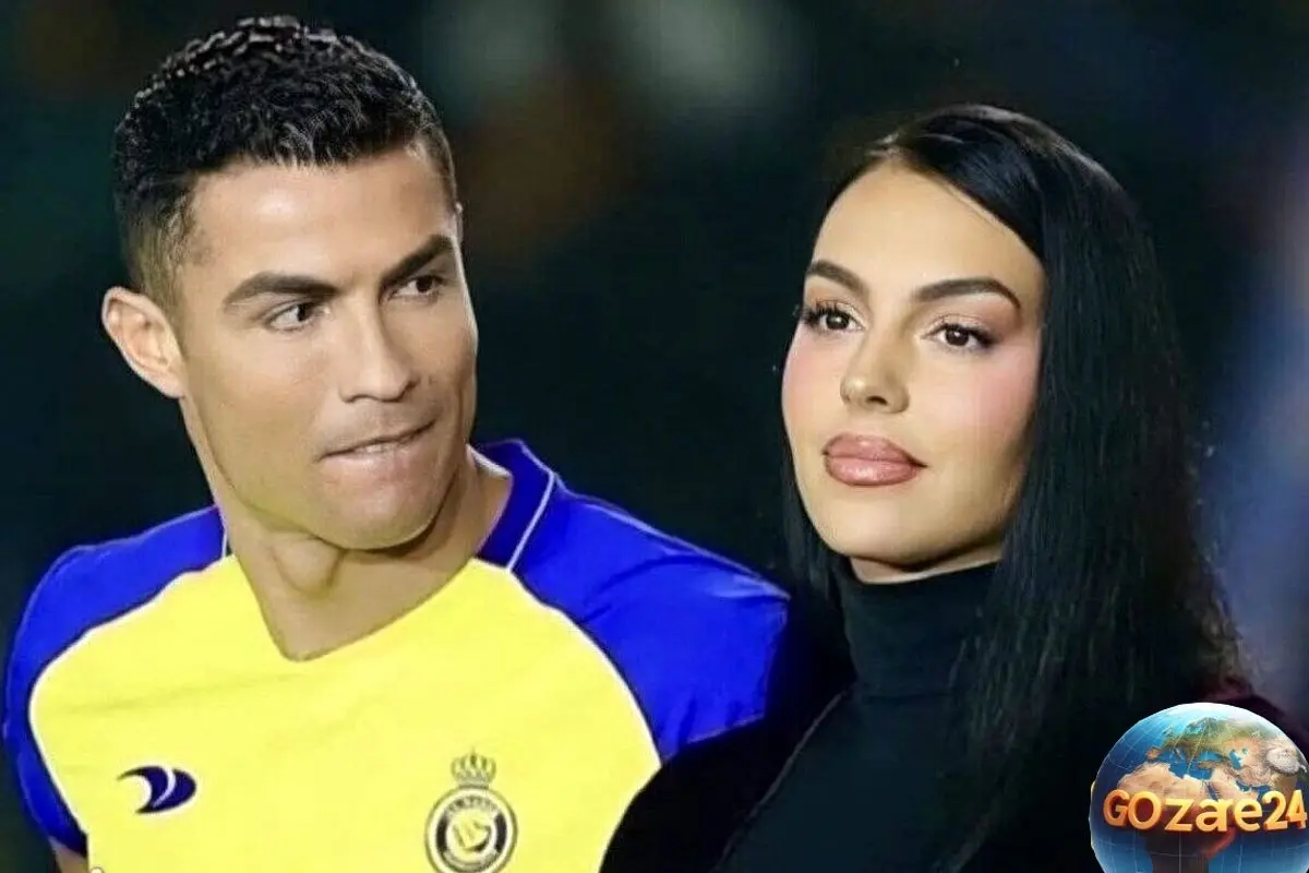 جورجینا رودریگز در پیراهن آبی فیروزهای، نگاهها را به خود خیره کرد