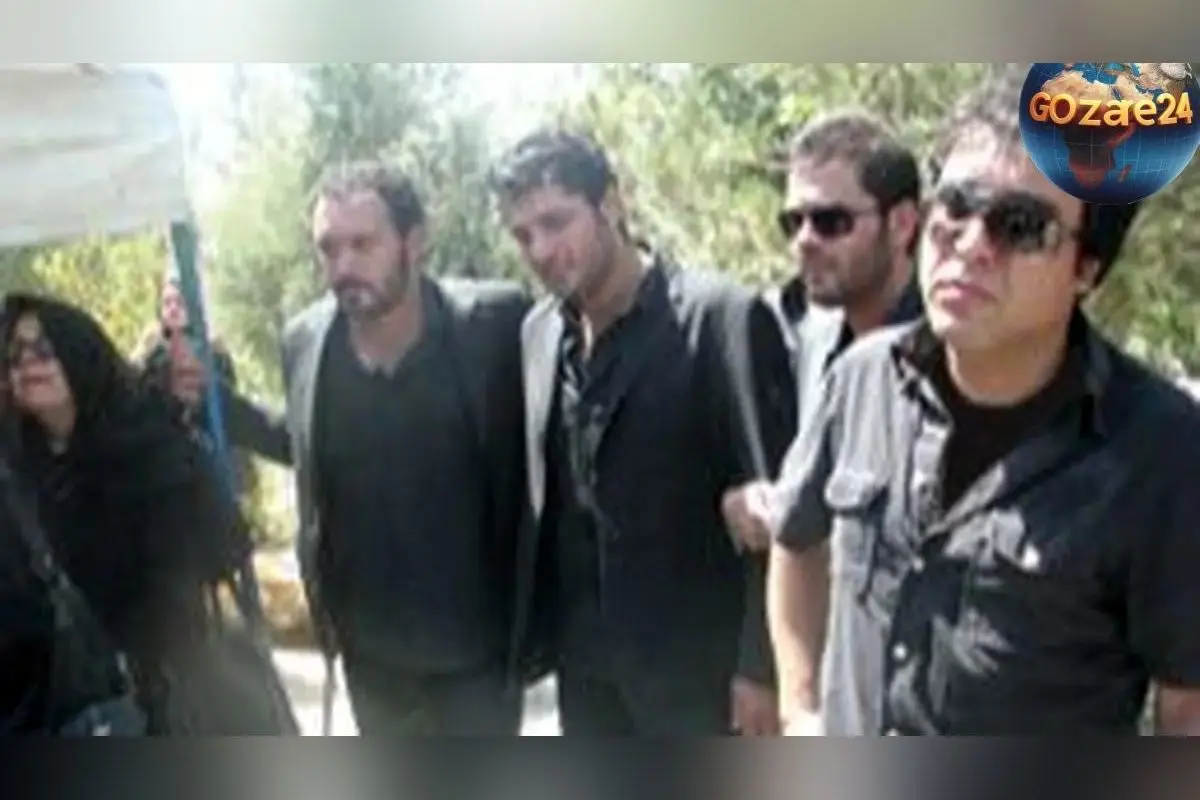 تصاویر و حواشی مراسم ختم پدر سام درخشانی با حضور بازیگران معروف مانند کامبیز دیرباز و پژمان بازغی