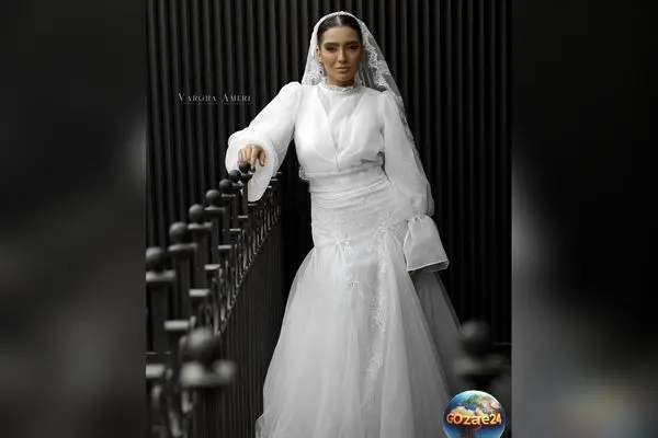مونا کرمی در گرمای شدید با استایل متفاوت و خنک شال سر کرد!