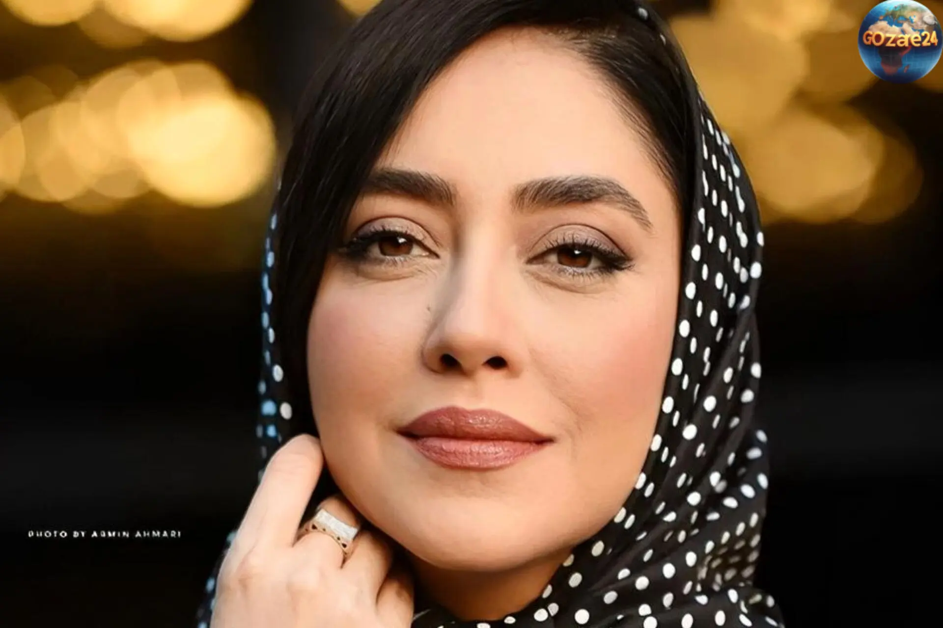 ایده متفاوت و جالب بهاره کیان افشار برای جشن یلدا؛ تصویر خاص با شال یلدایی در اینستاگرام