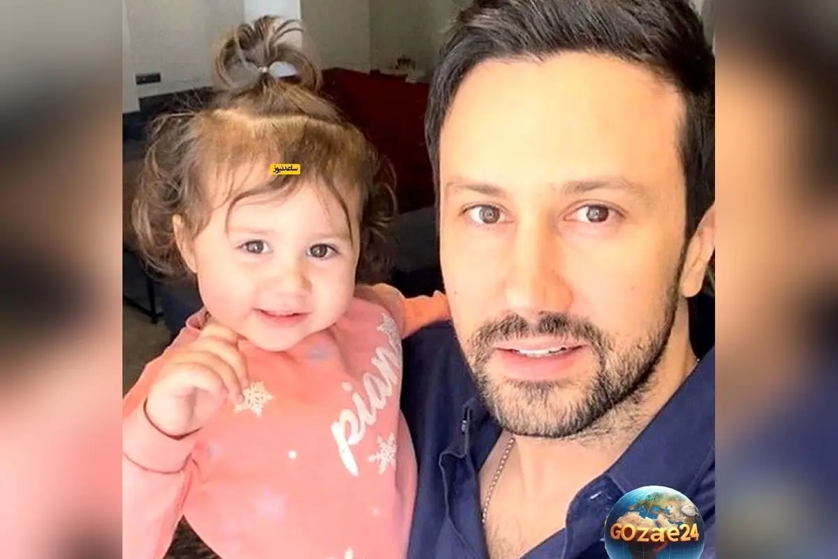 پیراهن شیک و جذاب نبات کوچولوی شاهرخ استخری با طرح پاپیون ریز، بهترین گزینه برای مادران خوش سلیقه ایرانی + عکس