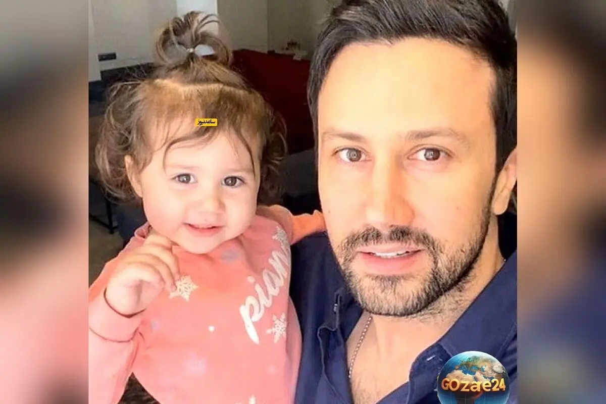 پیراهن شیک و جذاب نبات کوچولوی شاهرخ استخری با طرح پاپیون ریز، بهترین گزینه برای مادران خوش سلیقه ایرانی + عکس