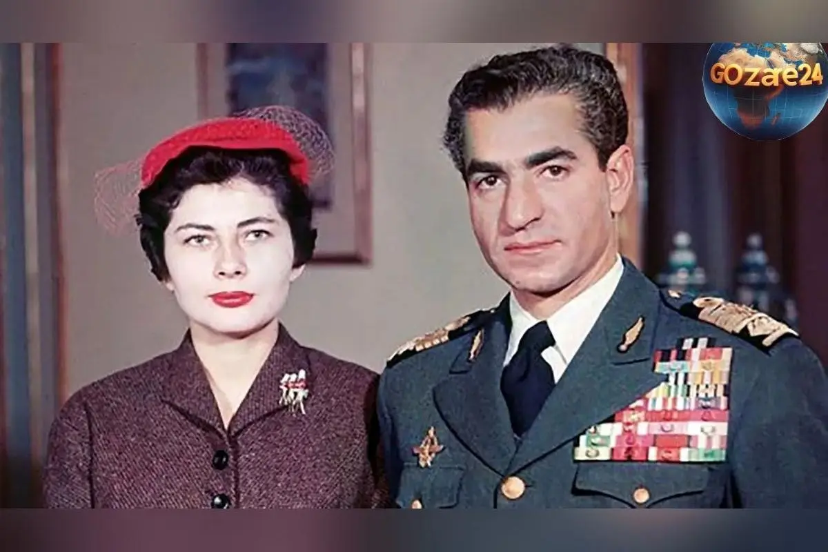 تصویر نادر از محمدرضا پهلوی در روز عروسی با ثریا اسفندیاری در کاخ مرمر تهران؛ لحظهای تاریخی در سال ۱۳۳۰