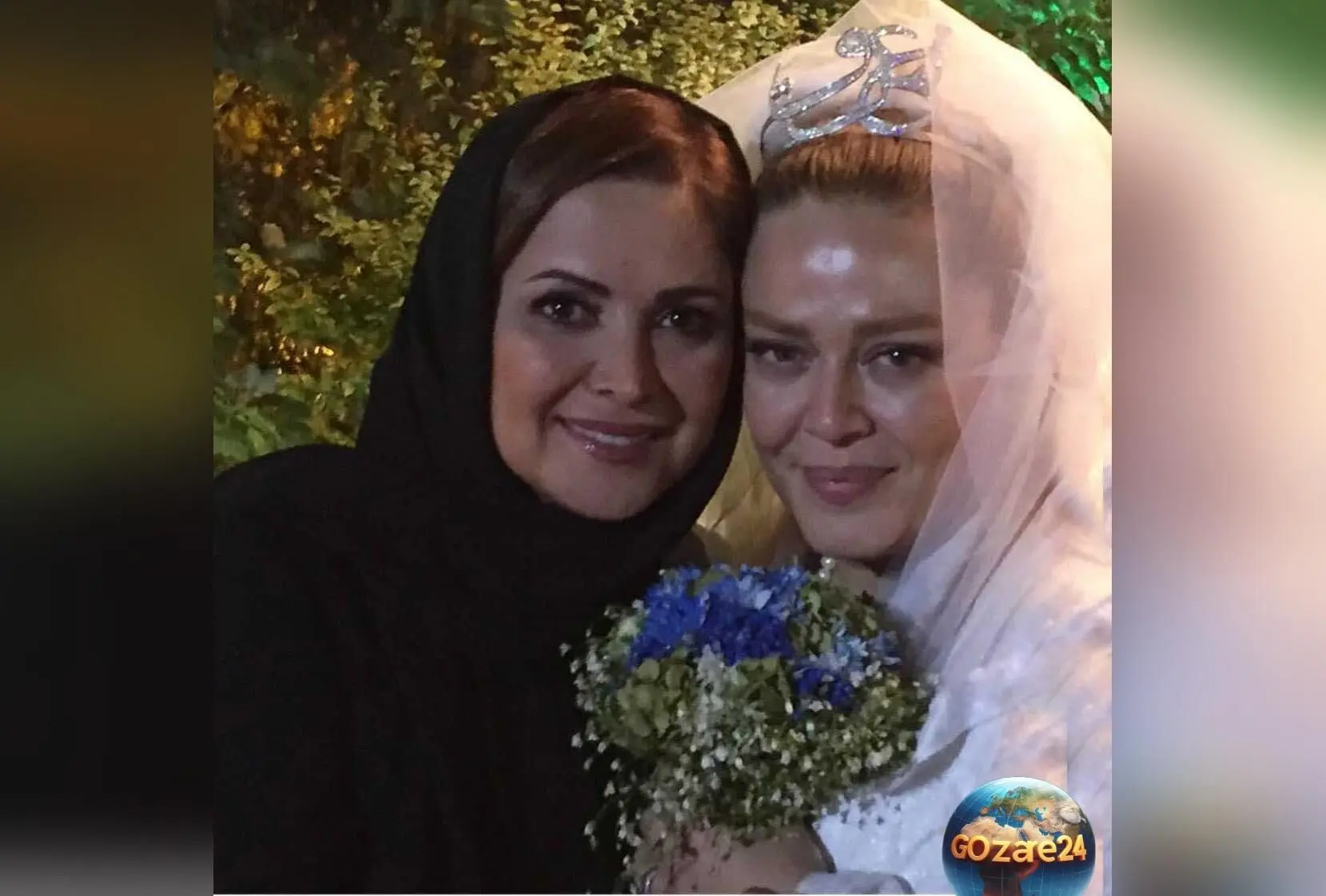 عکس‌ها و جزئیات جشن عروسی مجلل بهاره رهنما با رز آبی، ماشین بی ام و و کیک سه‌طبقه | حضور هنرمندان سرشناس در عروسی بانوی بازیگر