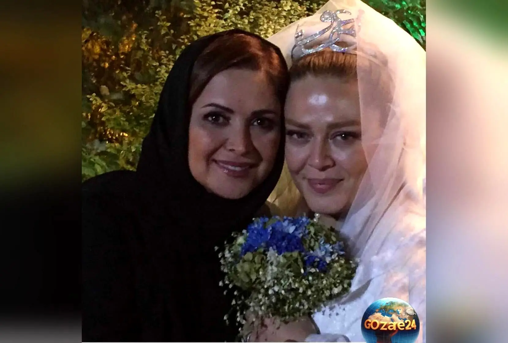 عکس‌ها و جزئیات جشن عروسی مجلل بهاره رهنما با رز آبی، ماشین بی ام و و کیک سه‌طبقه | حضور هنرمندان سرشناس در عروسی بانوی بازیگر