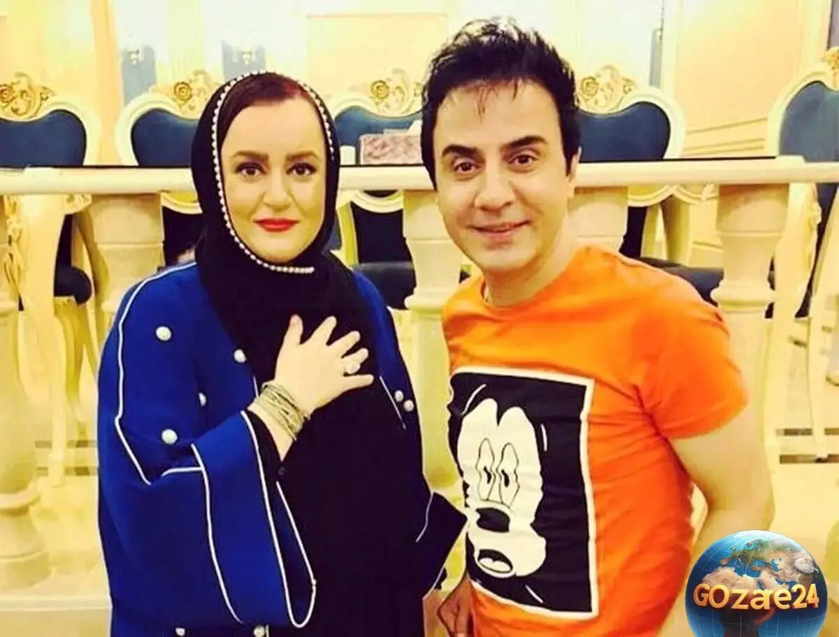 استایل خنده‌دار و زنانه داریوش فرضیایی در سلفی با نعیمه نظام‌دوست؛ عمراً عموپورنگ و با این تیپ دیده باشین + عکس