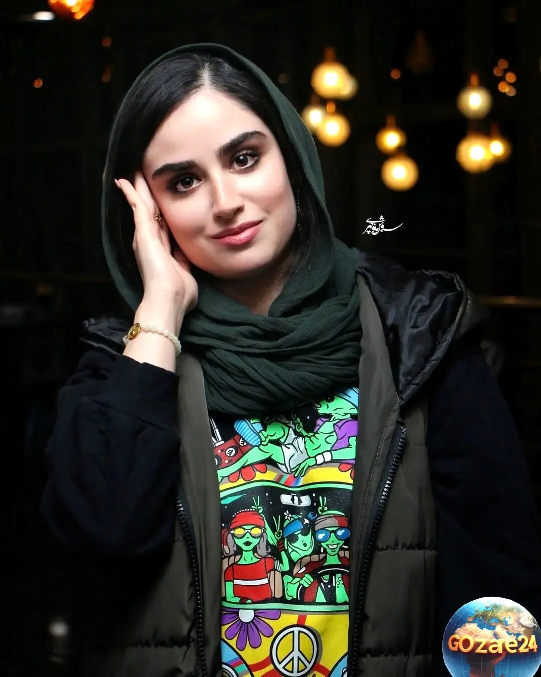 هانیه غلامی در ورزشگاه آزادی برای تماشای بازی پرسپولیس + عکس و جزئیات حضور پرشور