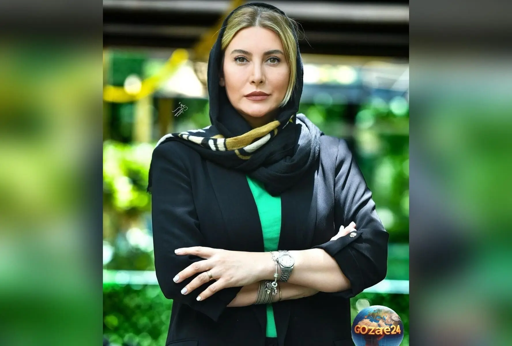 علاقه عجیب فریبا نادری به شال‌های کارتونی و خرسی؛ کودک درون فعال خانم بازیگر در تصاویر جدید