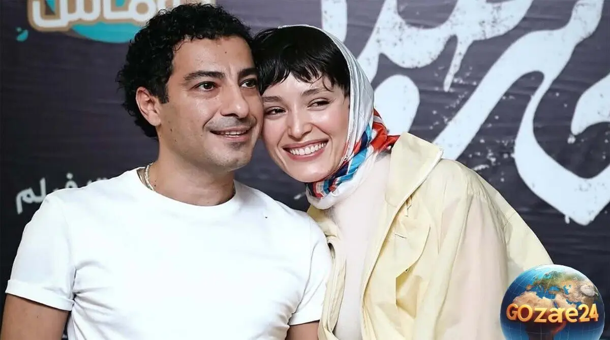 عکس متفاوت و جذاب نوید محمدزاده و فرشته حسینی در ماشین؛ اسکار یا سلفی عجیب؟