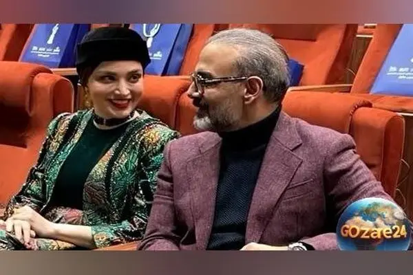 تصاویر جدید بهنوش طباطبایی و علیرضا قربانی در جشن حافظ؛ شایعات رابطه عاطفی هنرمندان کشورمان