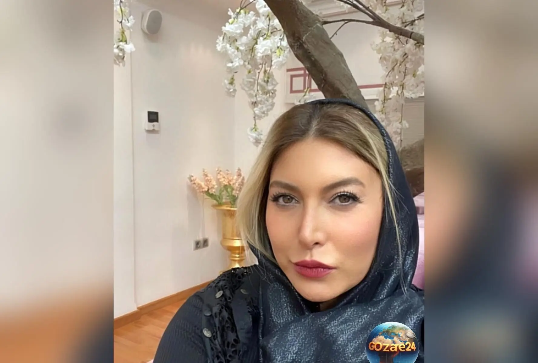 فریبا نادری در استایل مجلسی بی‌نظیر با کلاه و کیف مارک‌دار خارجی در جدیدترین عکس اینستاگرامی