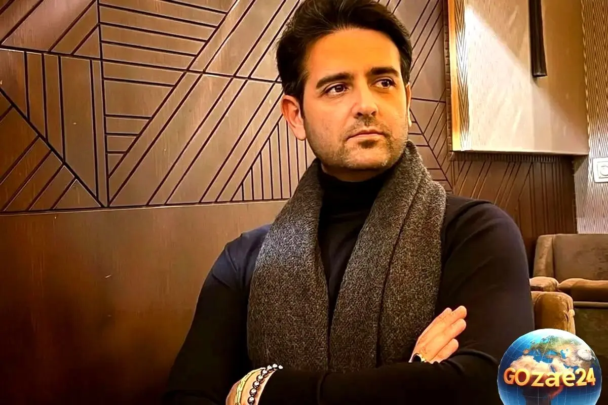 دکوراسیون مینیمال خانه امیرحسین آرمان با مبلمان رنگارنگ و تابلو دیواری زیبا