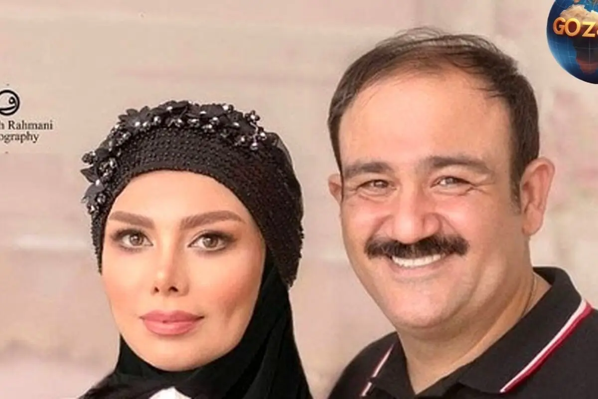 عکس‌های مدلینگ آرزو غفوریان همسر مهران غفوریان با لباس مجلسی و ست مادر دختری سفید و صورتی