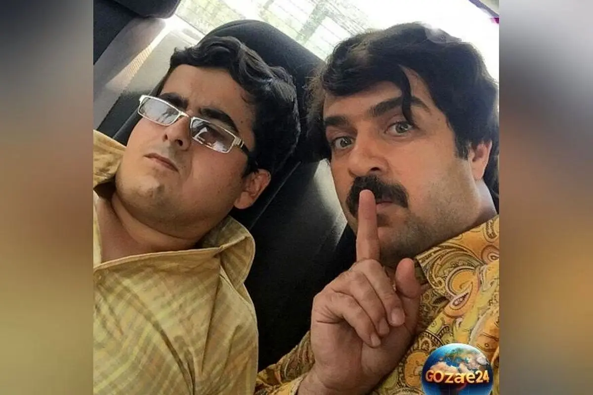 تصاویر بامزه پشت صحنه سریال پایتخت با شوخی‌های شیطنت‌آمیز سارا و نیکا فرقانی و احمد مهرانفر