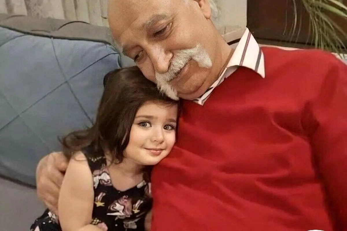 تصویر دیدنی از جشن تولد ساده و خانوادگی محمود پاک نیت در کنار نوه زیبا و چشمنوازش + جزئیات زندگی و نقشآفرینی در سریال گیلدخت