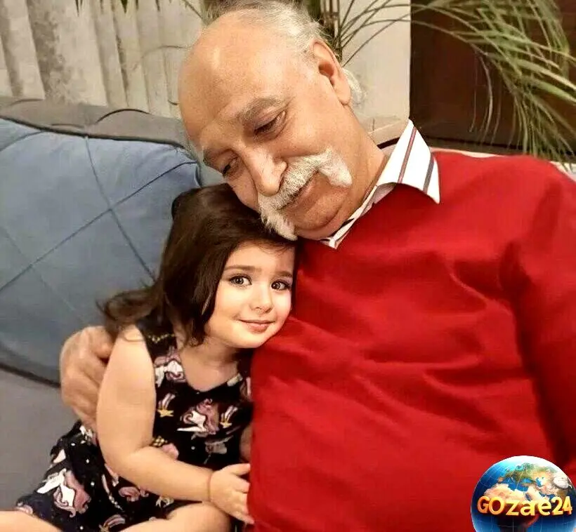 تصویر دیدنی از جشن تولد ساده و خانوادگی محمود پاک نیت در کنار نوه زیبا و چشم‌نوازش + جزئیات زندگی و نقش‌آفرینی در سریال گیلدخت